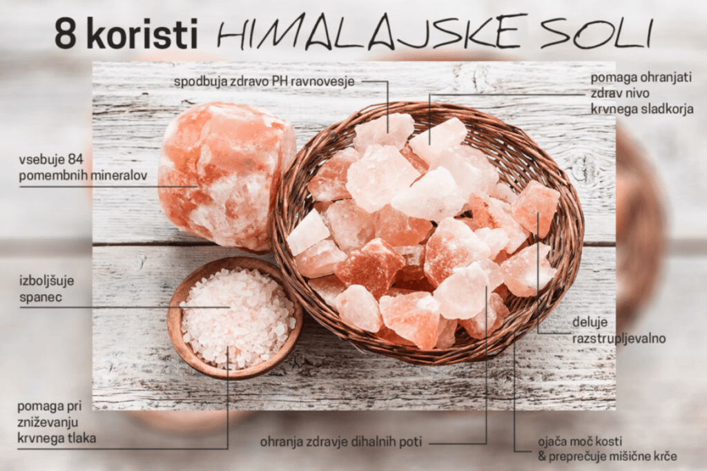 Soljo Himalajska sol in njene prednosti pred navadno, morsko soljo - Hood.si